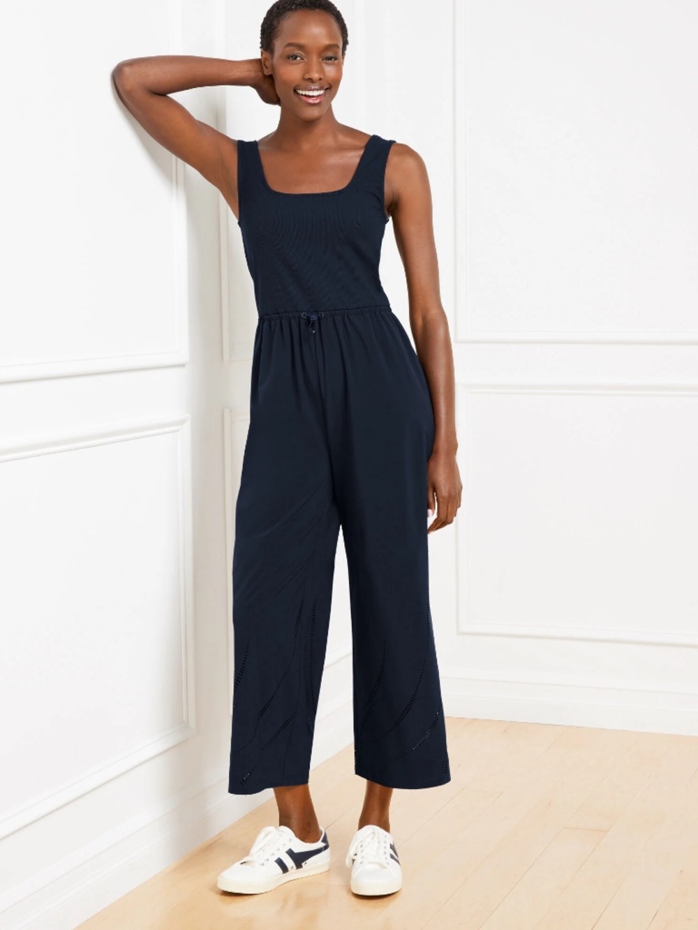 T by Talbots Navy Jumpsuit NWT Size 1X